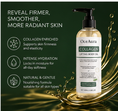 OceAura Collagen Firming Body Oil